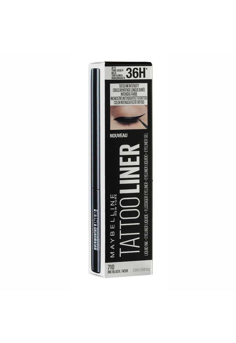 Tus de ochi lichid Maybelline New York Tatoo Liner Liquid Ink 710 - 2.5 ml