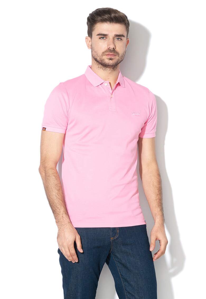 Tricou polo cu broderie logo