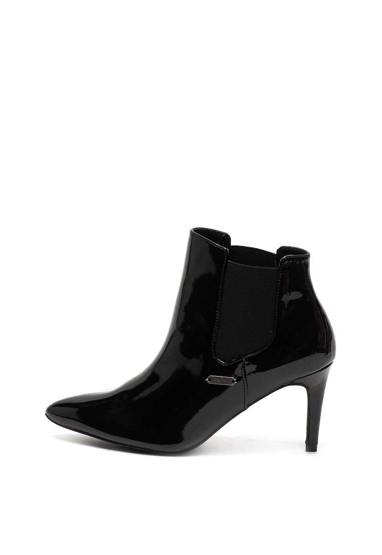 Botine de piele ecologica - cu varf ascutit Wells Botine de piele ecologica - cu varf ascutit Wells