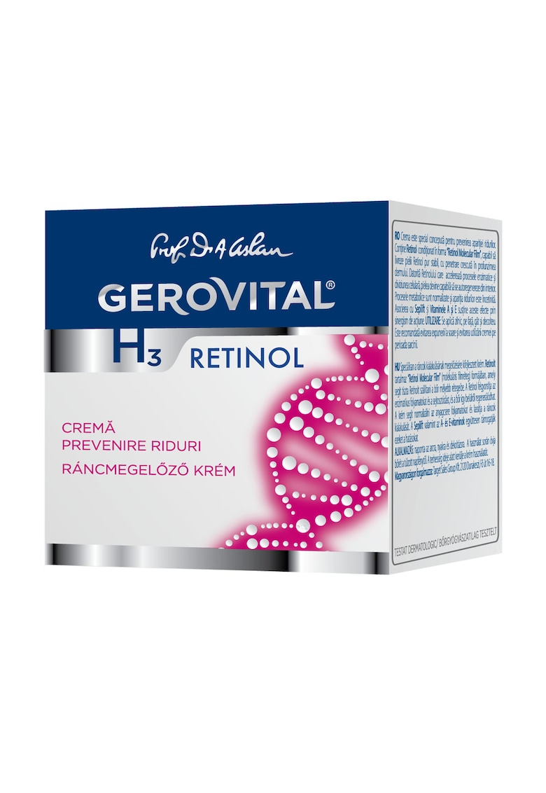 Crema H3 Retinol prevenire riduri - 50 ml