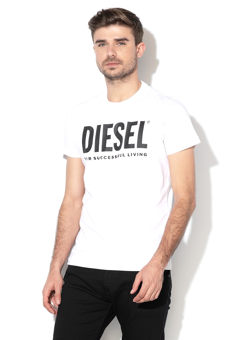 Tricou de bumbac cu imprimeu logo Diego - 00SXED-0AAXJ