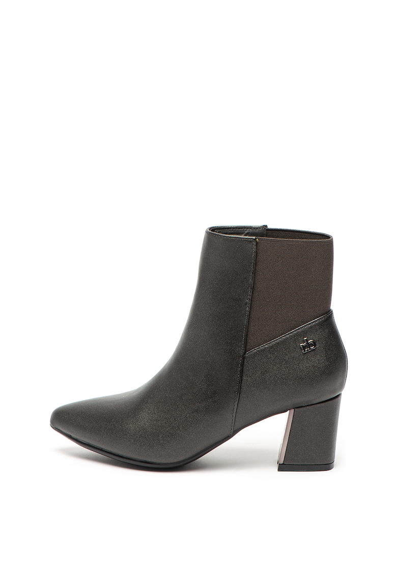 Botine de piele ecologica Tracy