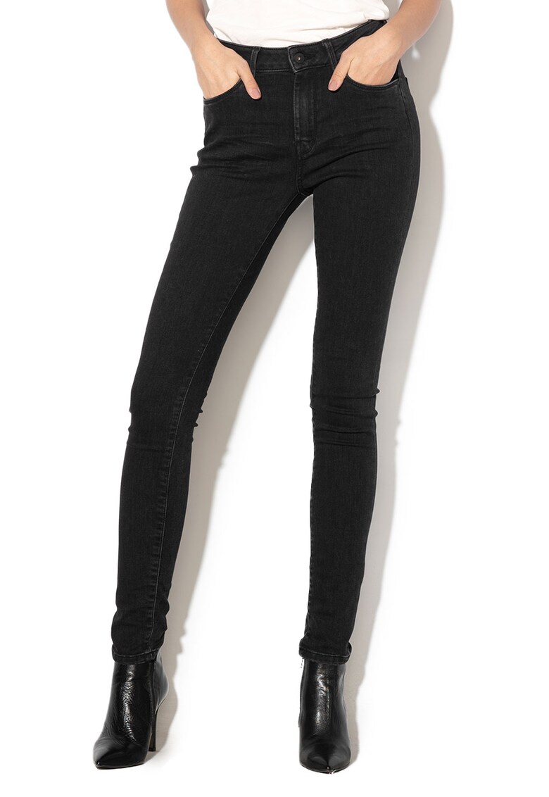 Blugi skinny cu talie inalta Regent