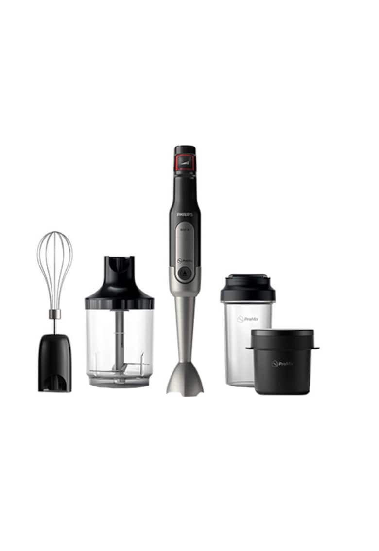 Mixer vertical Viva Collection ProMix HR2655/90 – 800 W – Speed Touch + Functie Turbo – tocator XL 1 l – tel – cana de supa on-thego (300 ml) – recipient on-the-go (500 ml) – Negru 300 imagine noua