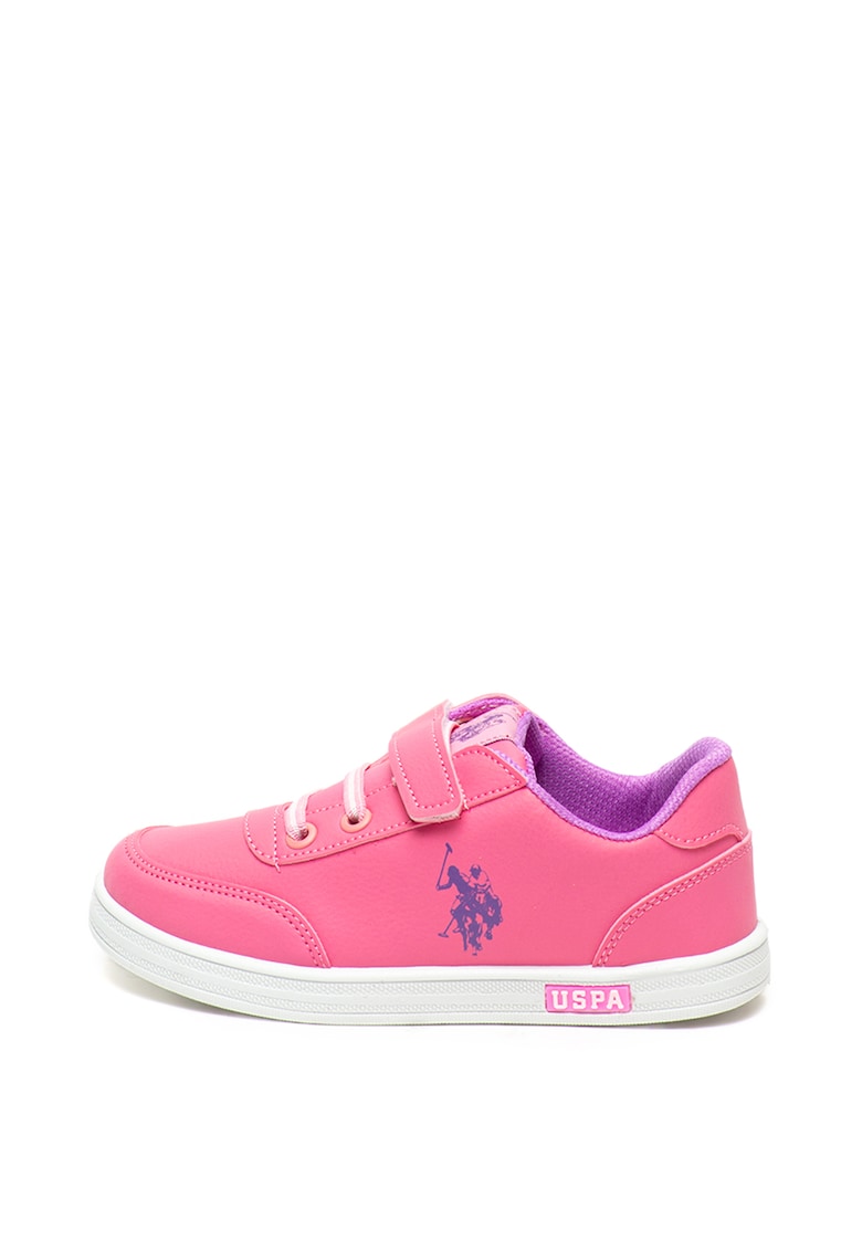 Pantofi sport de piele ecologica cu velcro Cameron