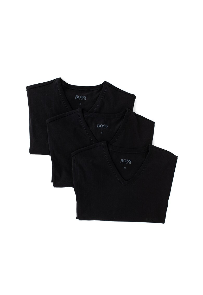 Set de tricouri de casa regular fit – 3 piese Boss imagine lareducerisioferte.ro 2022