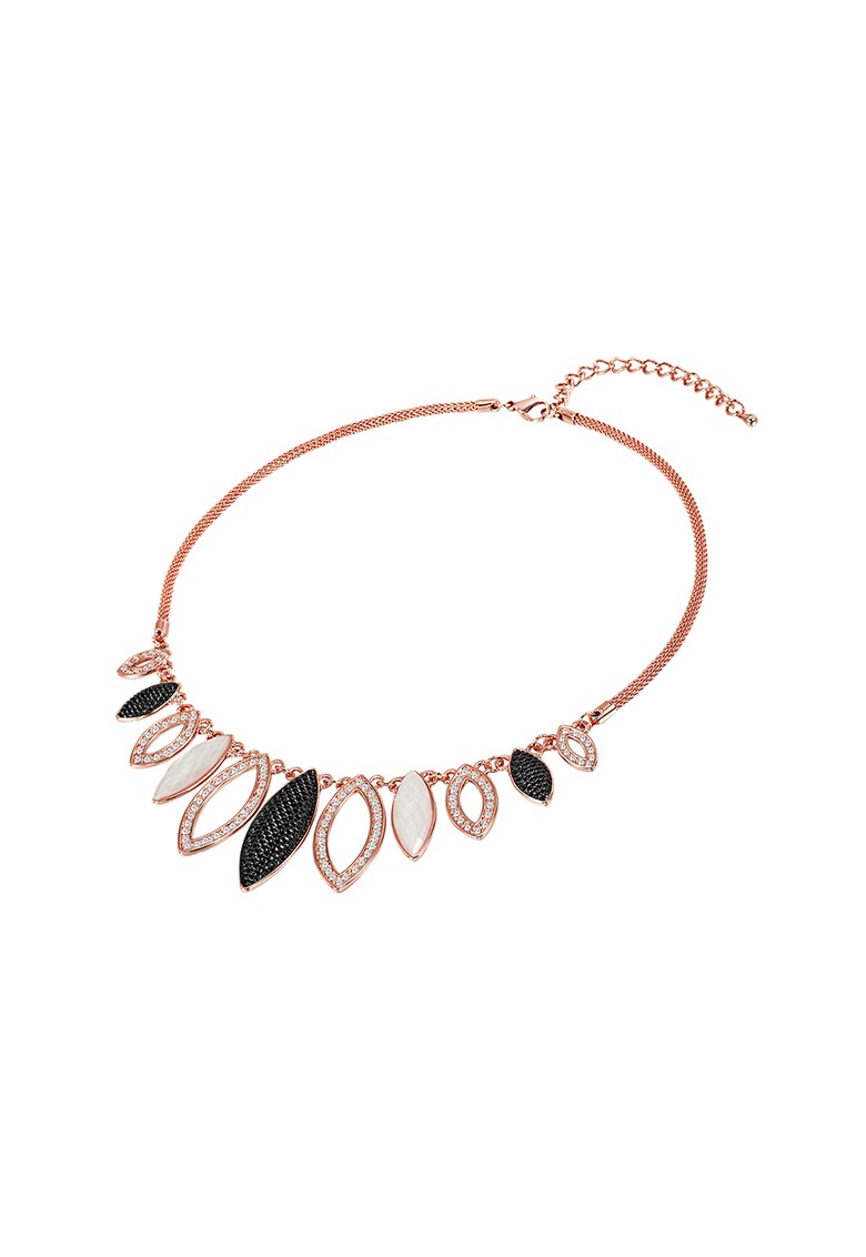 Розово-златисто колие с кристали Highstreet Jewels