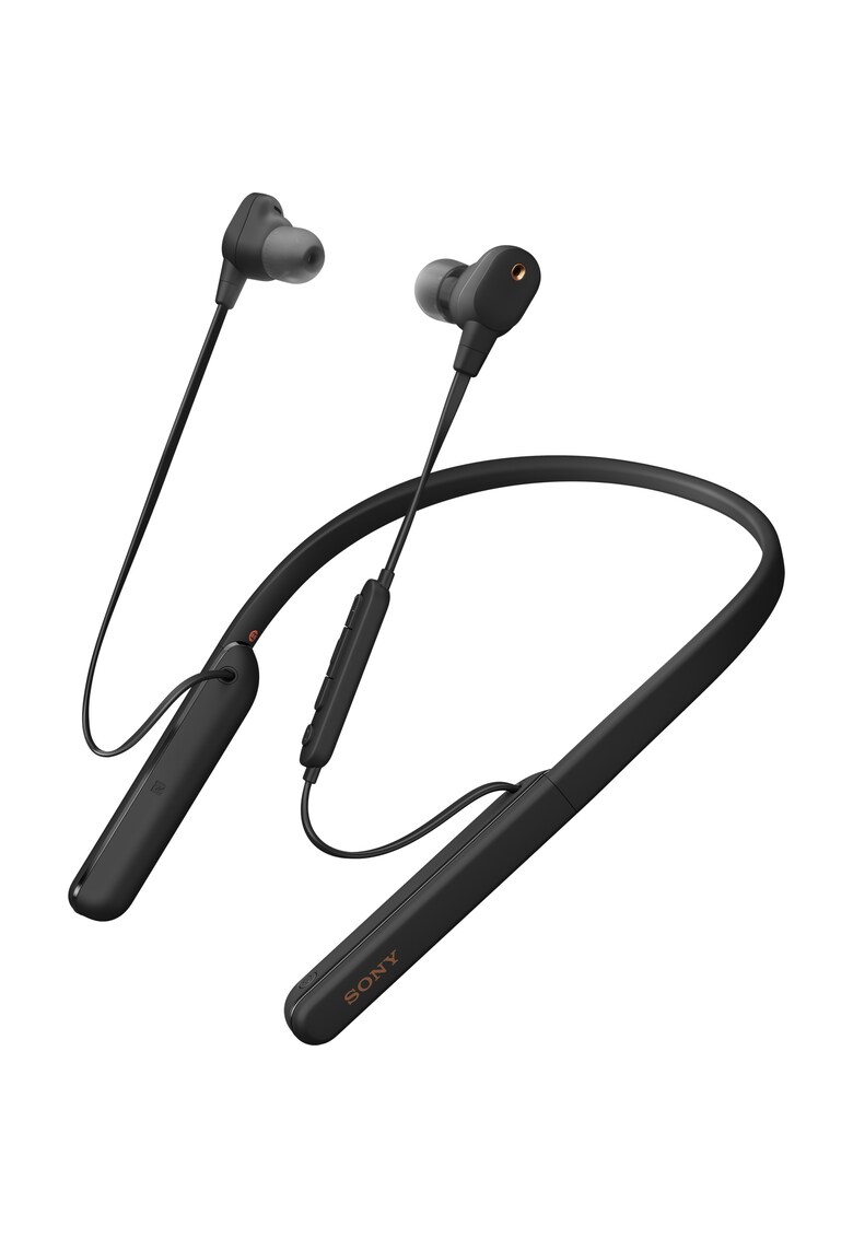 Casti in ear WI-1000XM2N - Noise Canceling - Hi-Res Audio Wireless - Bluetooth - NFC - 15 ore autonomie acumulator