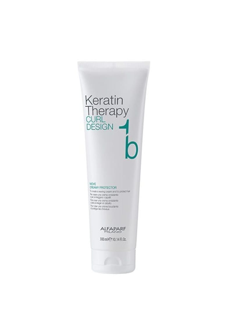 Crema de protectie Alfaparf Keratin Therapy Curl Design Move Creamy Protector 1b - 300 ml