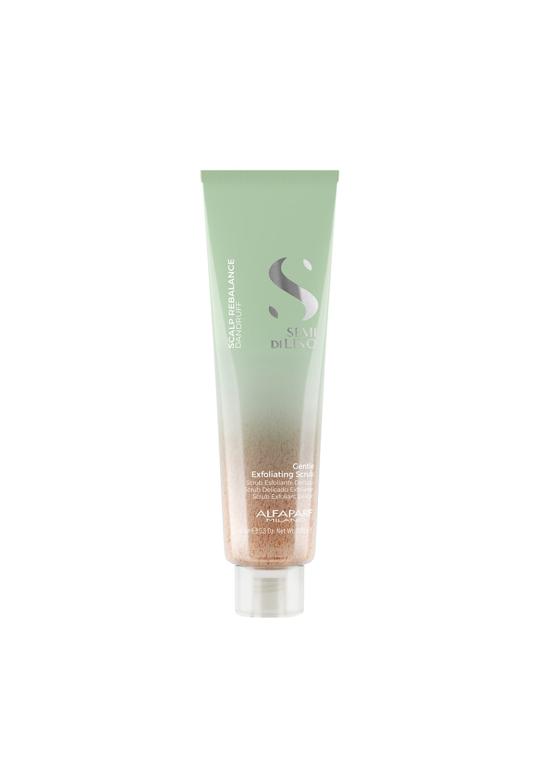 Scrub delicat exfoliant Semi di Lino Scalp Rebalancing - 150 ml