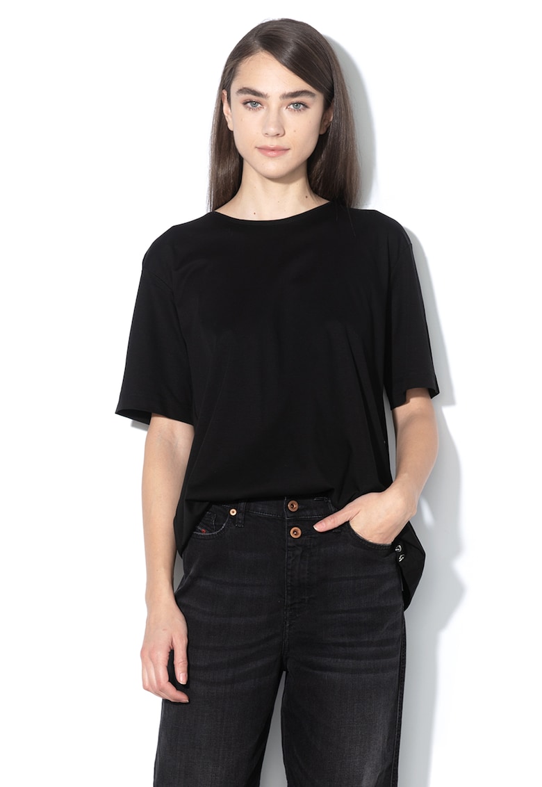 Tricou lejer cu barete cu catarame pe partea din spate Fatin