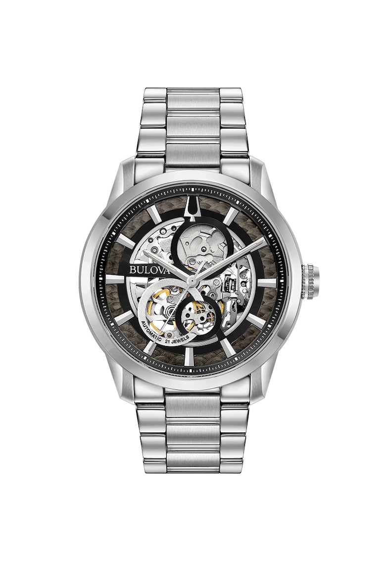 Ceas barbatesc 96A208 Automatic Argintiu