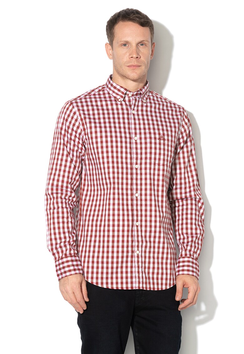 Camasa Oxford regular fit Heather