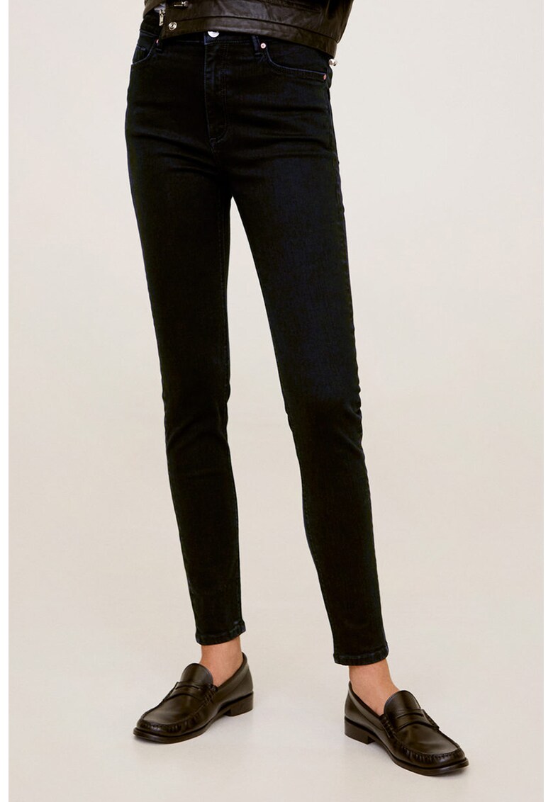 Blugi skinny cu talie inalta Noa