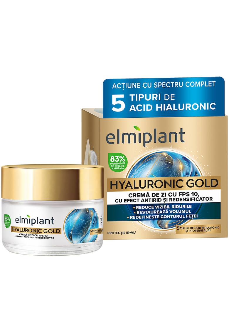 Crema de zi Hyaluronic Gold - Femei - 50 ml