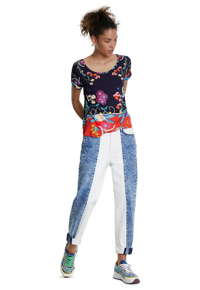 Tricou cu imprimeu floral