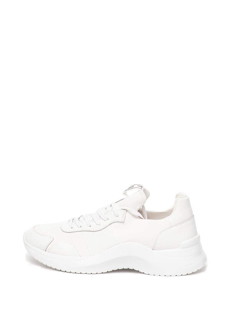 Pantofi sport slip-on cu insertii de piele Uzzle