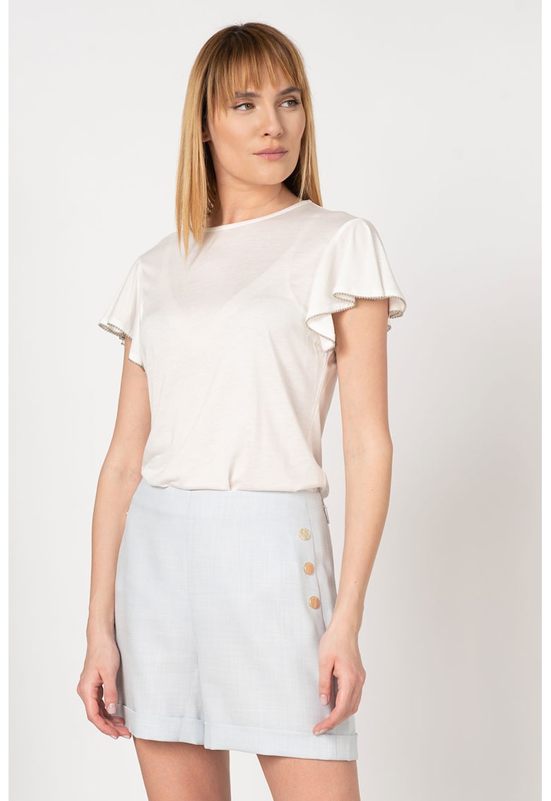 Tricou cu decolteu rotund Ayleez