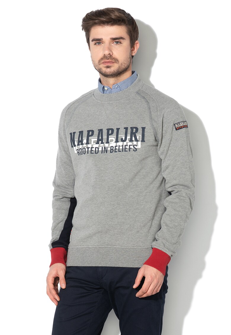 Bluza sport cu imprimeu logo Bardara