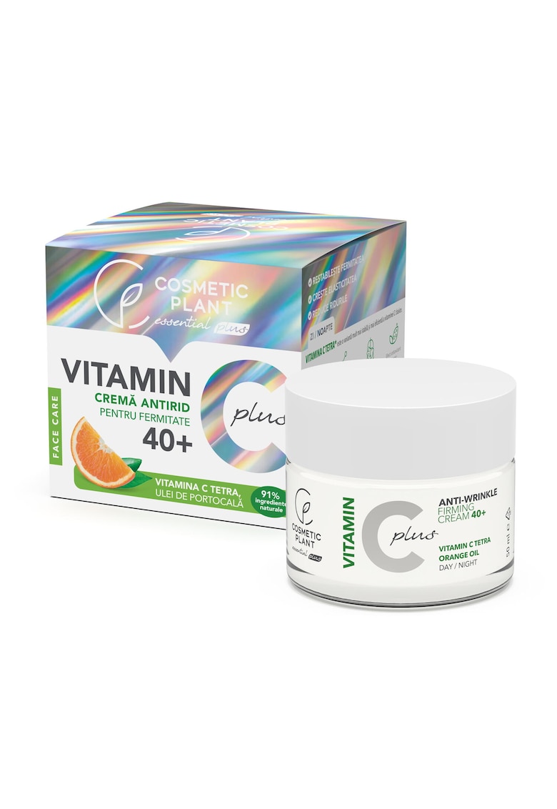 Vitamin C Plus Crema de Fata Antirid pentru Fermitate 40+ 50ml