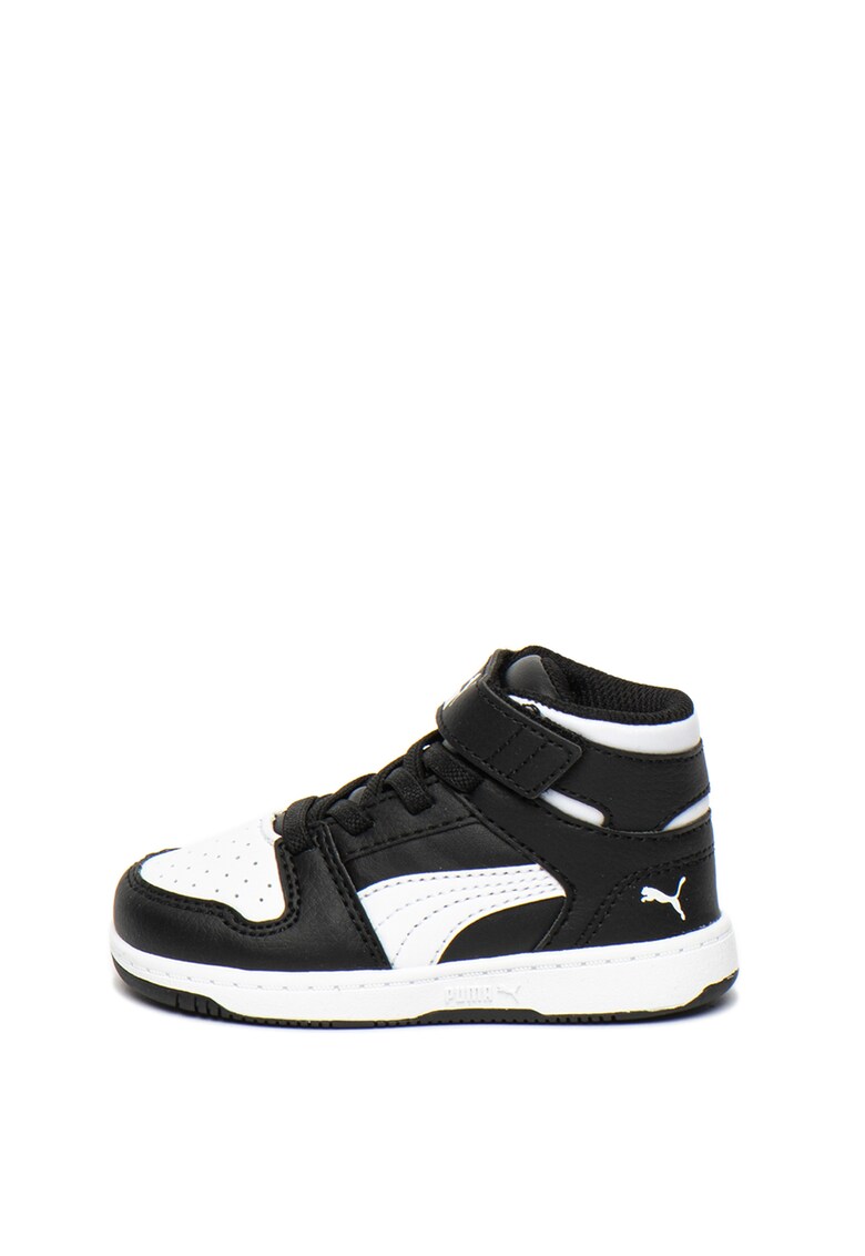 Pantofi sport mid-high de piele ecologica Rebound Layup