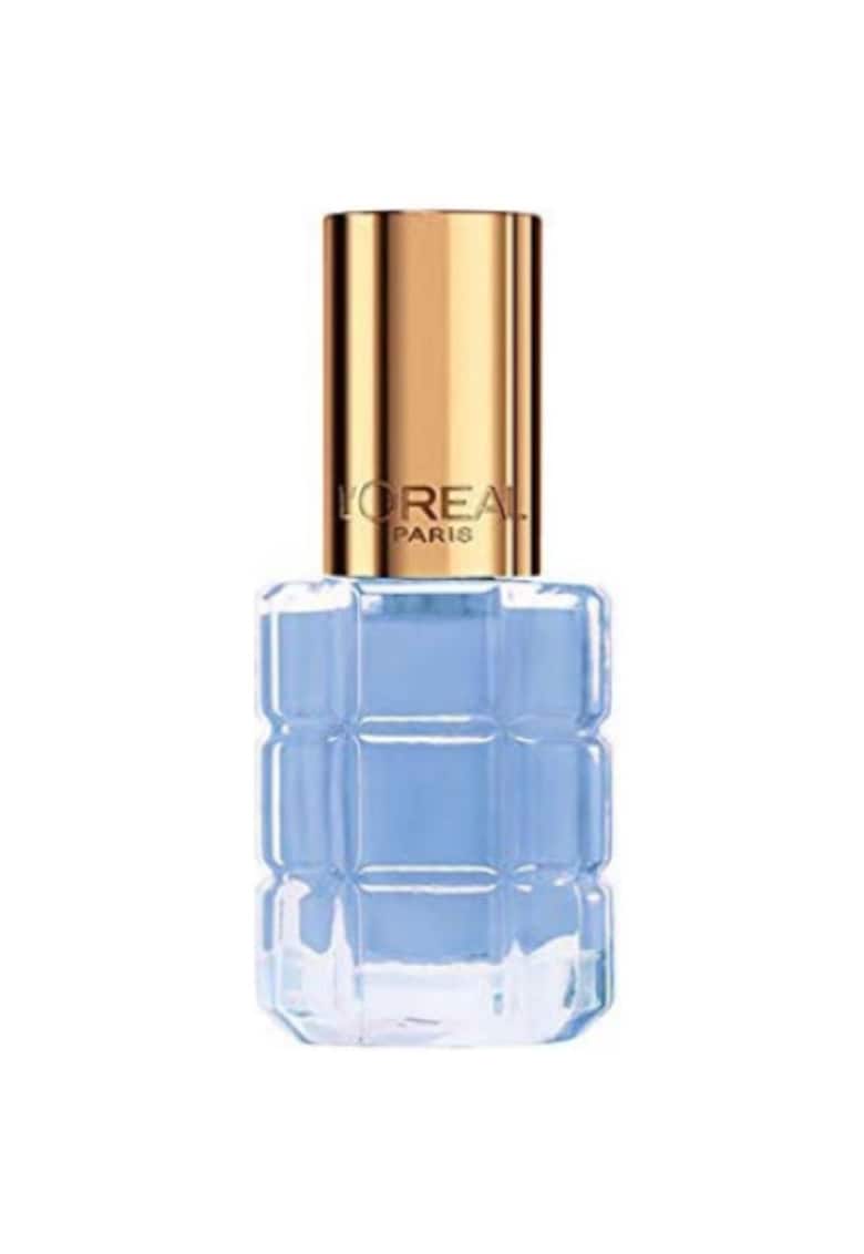 Lac de unghii rezistent in nuante stralucitoare L'Oreal Color Riche A L'Huile B03 Bleu Jasmi