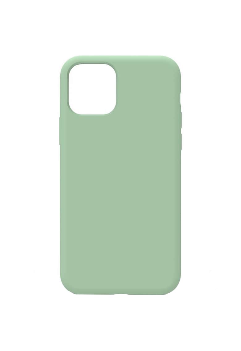 Husa Liquid pentru iPhone 11 Pro - protectie 360° - Silicon - Light Green