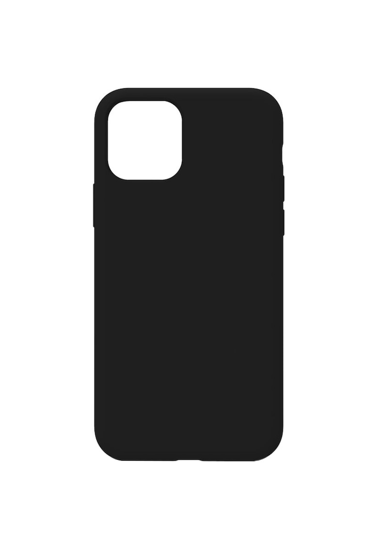 Husa liquid pentru iphone 11 pro max - protectie 360° - silicon - black