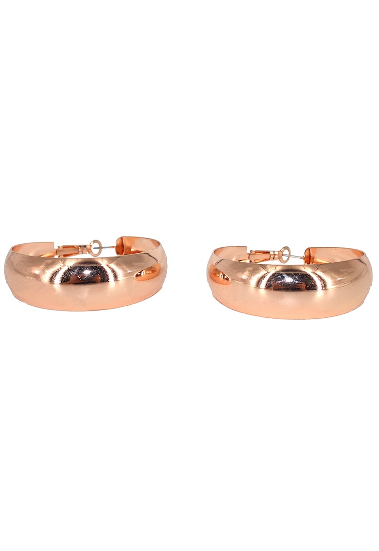 Cercei wide hoop 2537 - rose -