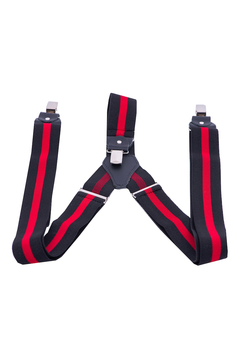 Bretele barbati -Suspenders red&black Bretele barbati -Suspenders red&black