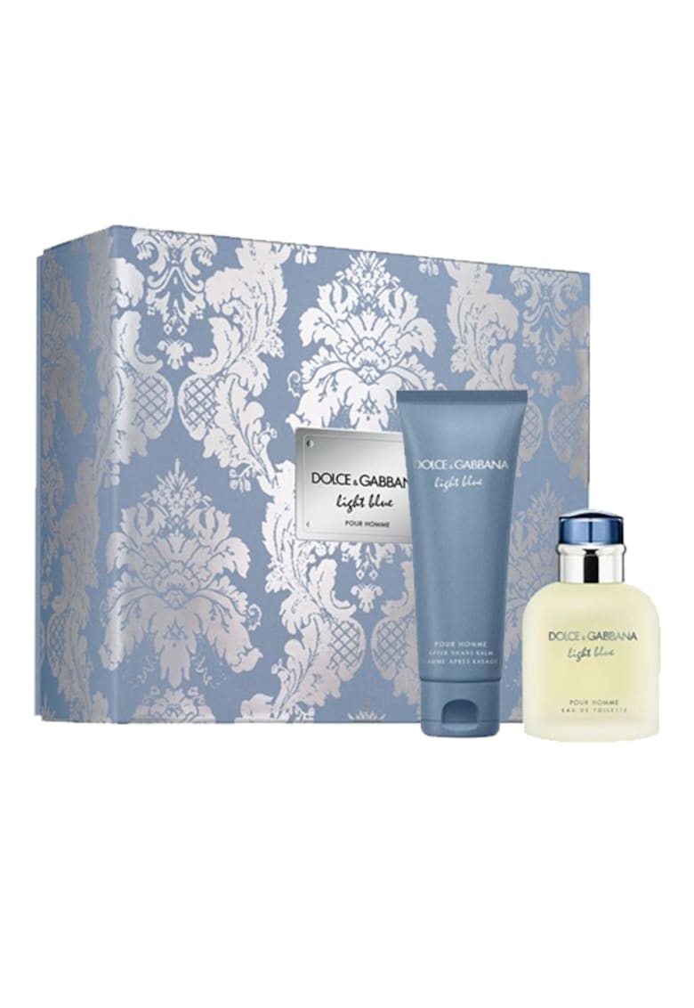 Set Light Blue Pour Homme - Barbati: Apa de Toaleta - 75 ml + Balsam After Shave - 75 ml