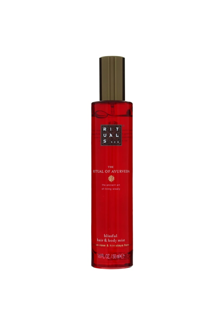 Spray pentru par si corp Ayurveda Blissful Hair & Body Mist Indian Rose & Himalaya Honey - 50 ml