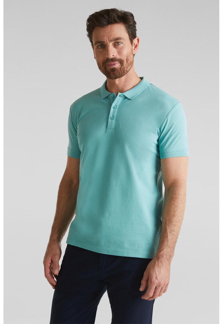 Tricou polo din material pique 020EE2K317