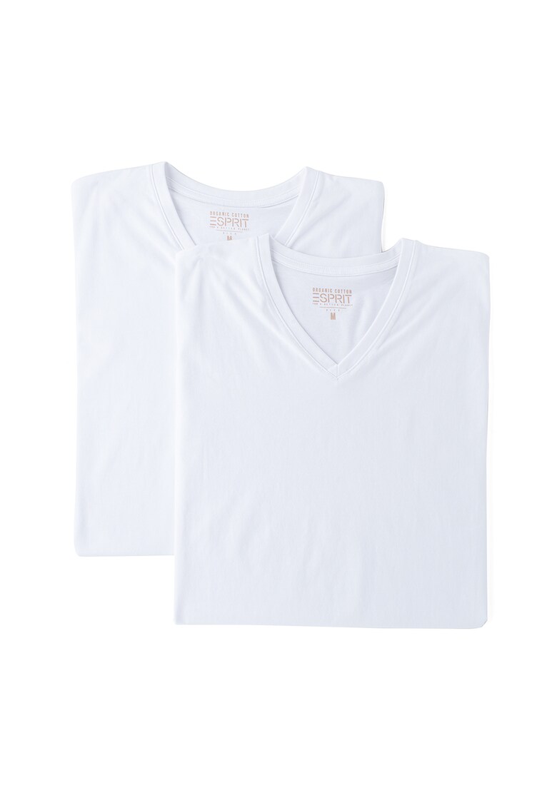 Set de tricouri din bumbac organic - 2 piese