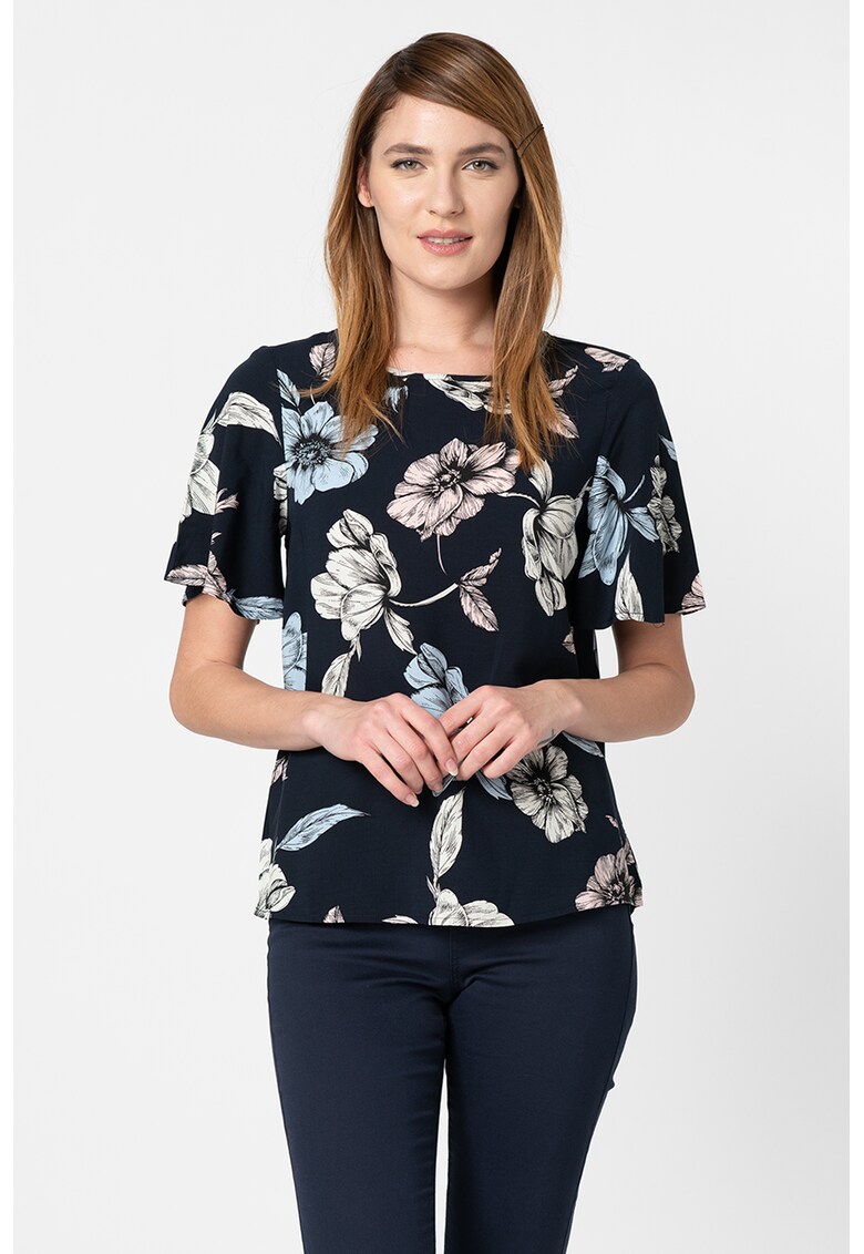 Bluza lejera cu imprimeu floral Nova