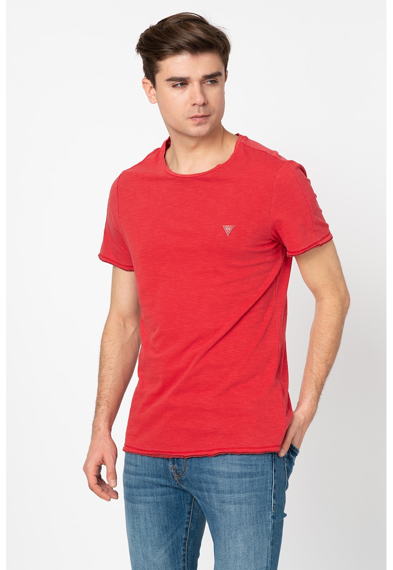 Tricou slim fit de bumbac