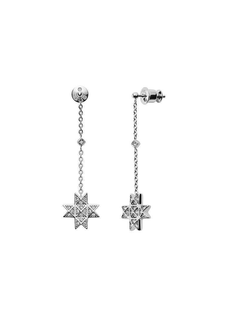 Cercei drop decorati cu cristale Cercei drop decorati cu cristale