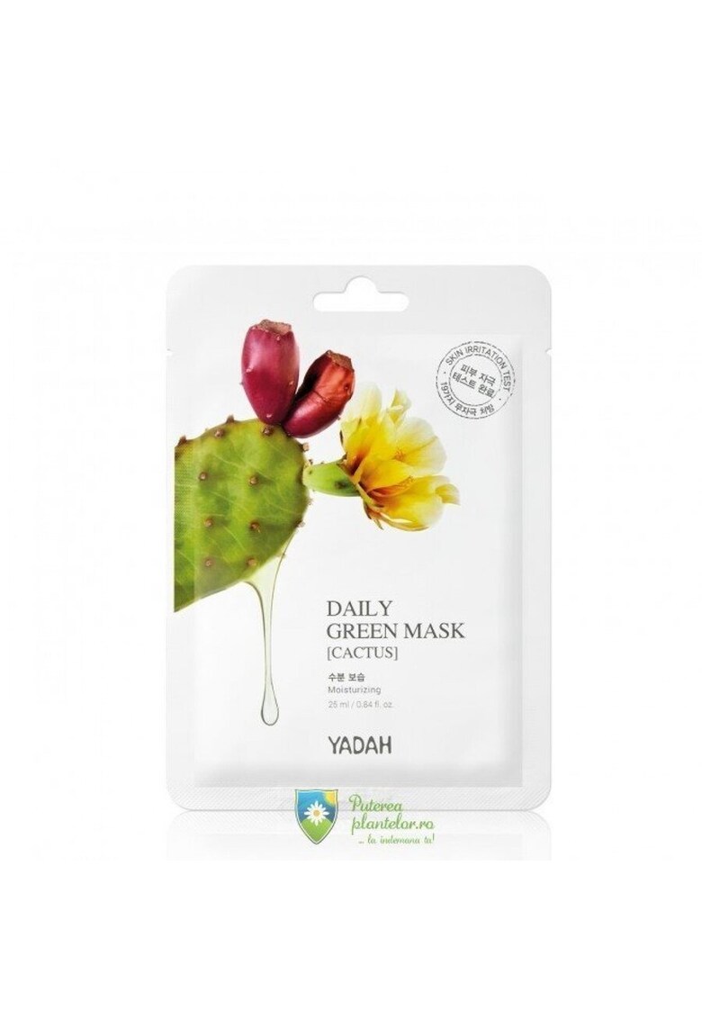 Masca de Fata Daily Green CACTUS 25 ml