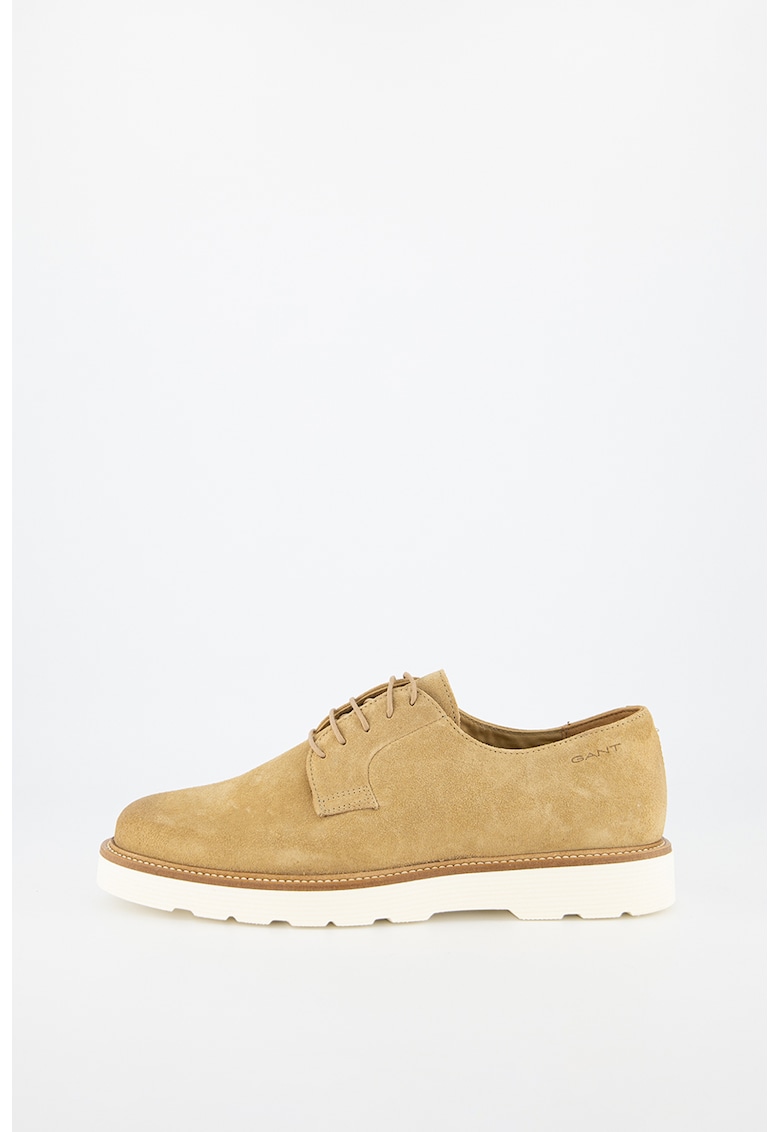 Pantofi derby de piele nabuc Prepburg