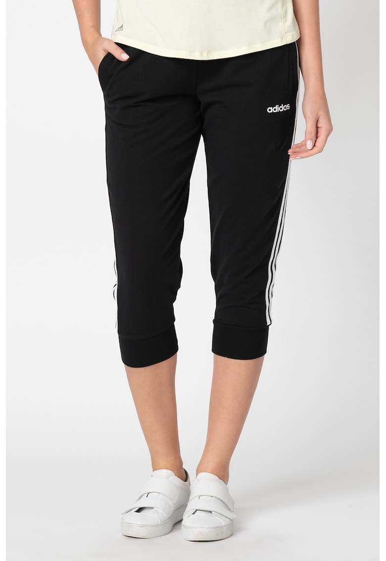 Pantaloni sport capri cu snur