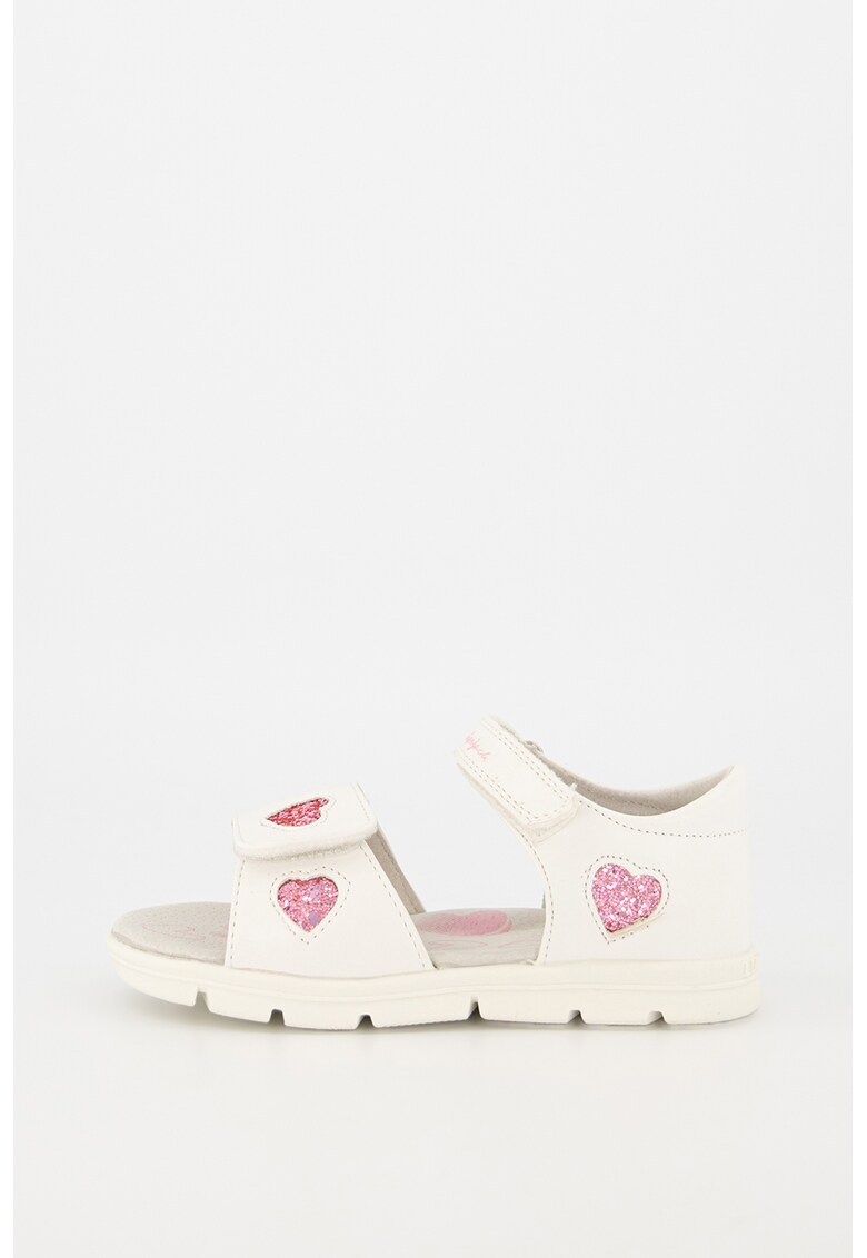 Sandale cu inchidere velcro si detalii stralucitoare Whippy