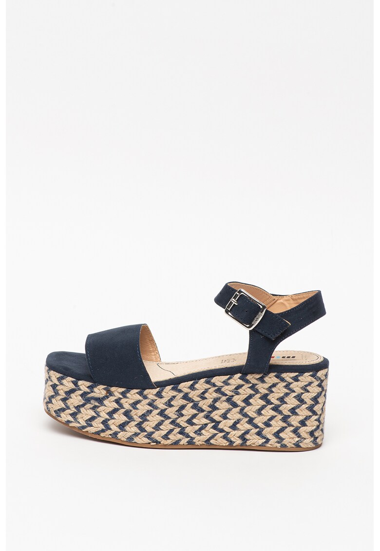 Sandale wedge tip espadrile