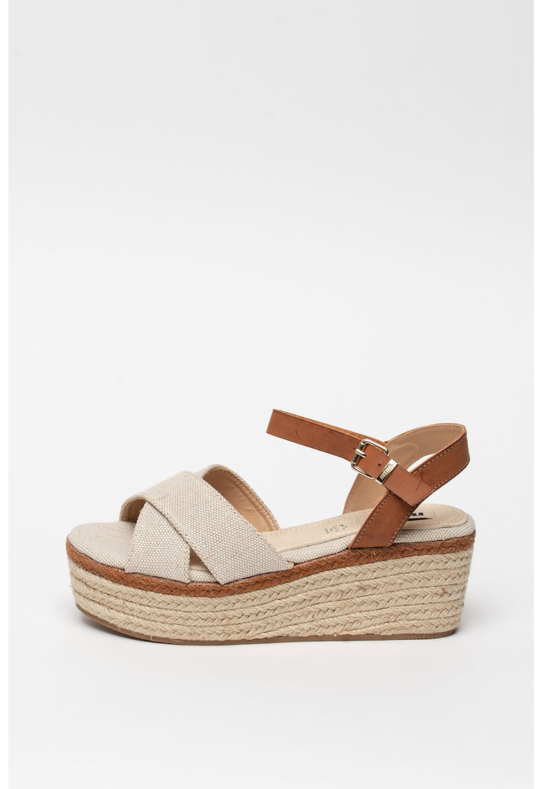 Sandale wedge tip espadrile