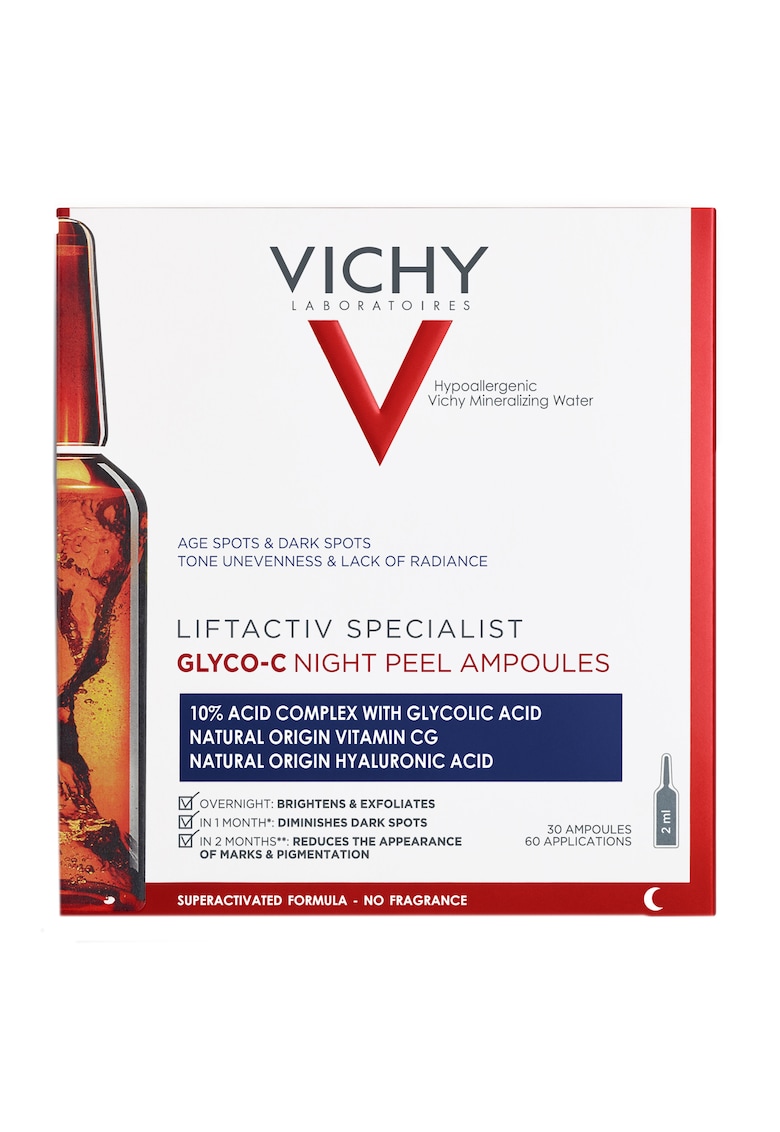 Ser fiole cu efect de peeling Liftactiv Specialist Glyco-C - 2 ml