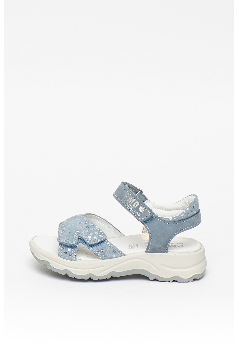 Sandale de piele cu velcro