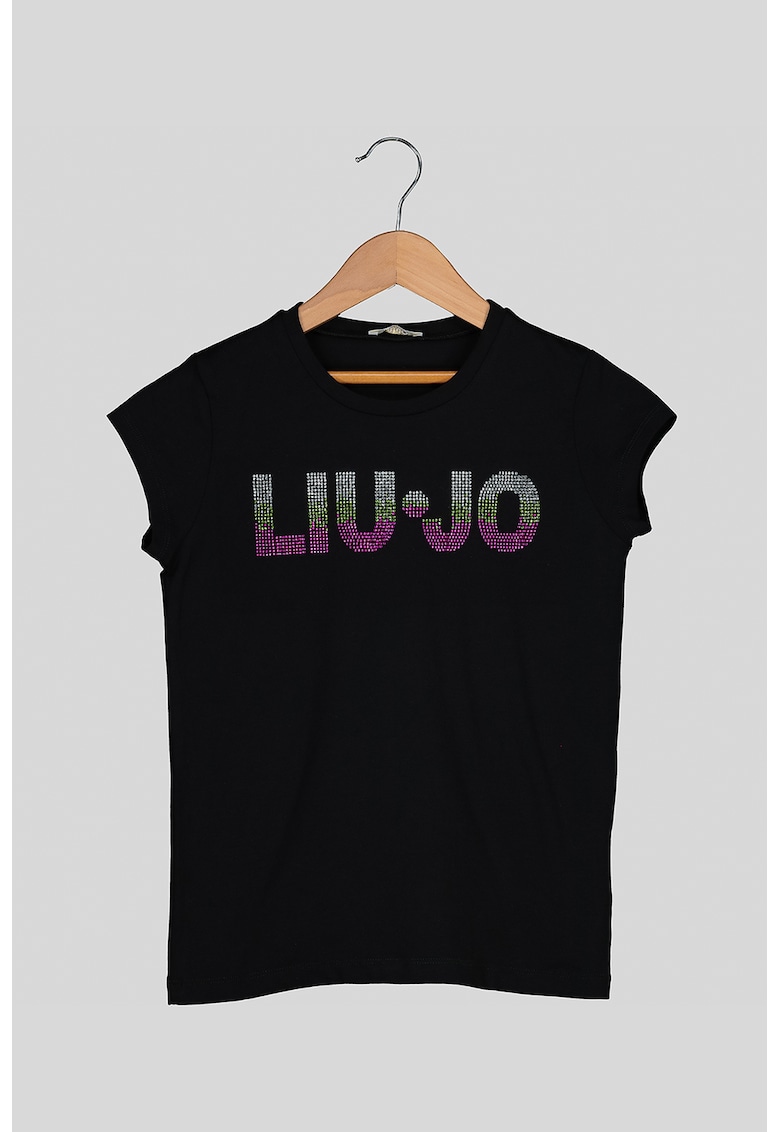 Tricou cu aplicatii din strasuri DA0057-J5003