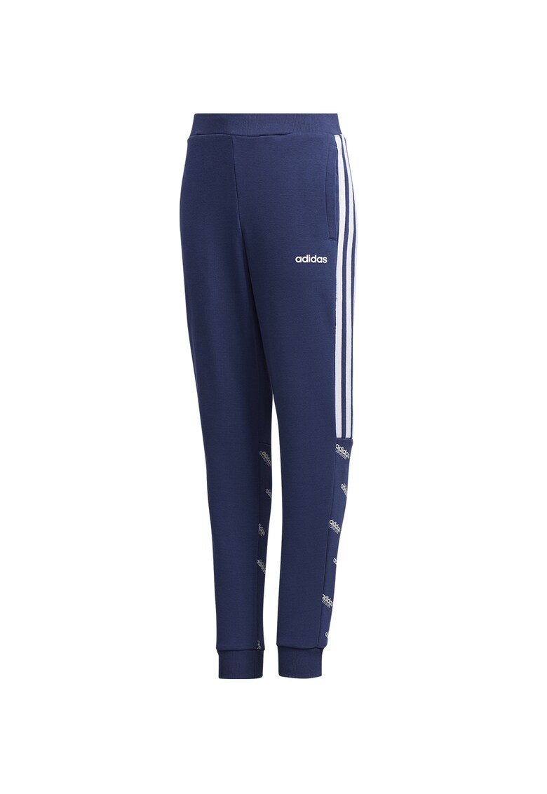 Pantaloni sport cu imprimeu logo