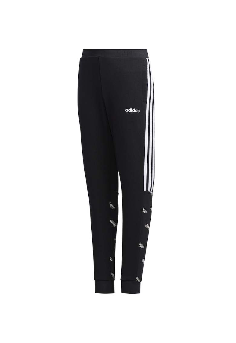 Pantaloni sport cu detalii logo YB