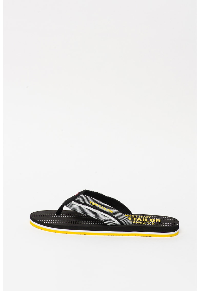 Papuci flip-flop de panza - cu dungi