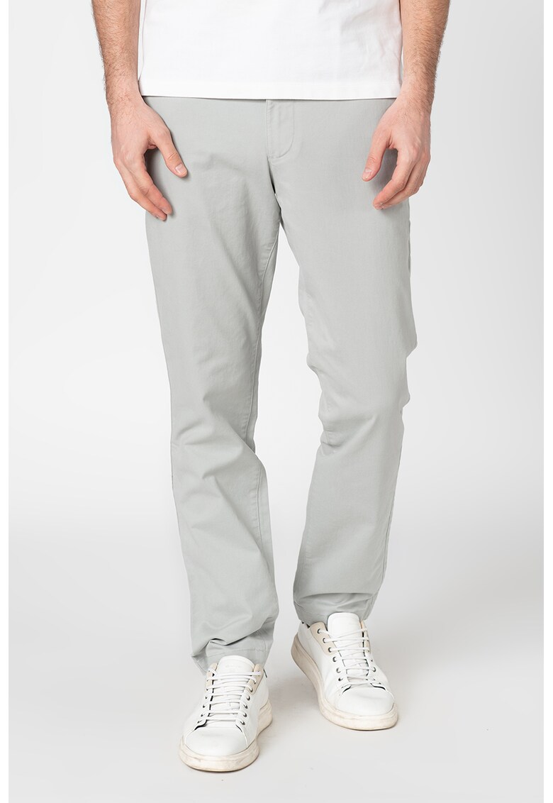 Pantaloni chino cu buzunare oblice